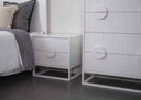 Lilly Bedside Table White