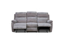 Hunter 3 Seater w 2 Manual Recliners In Fabric