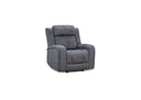 Optical Armchair w Dual Motor Electric Recliner in Fabric