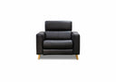 Mayfair Leather Armchair w Electric Recliner