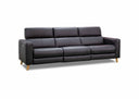 Mayfair Leather 3 Seater w 2 Electric Recliners