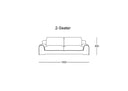 Oliver 2 Seater