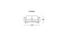 Paris 3 Seater