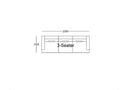 Chelsea 3 Seater