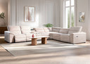 Dixon 6 Seater Corner Modular with 2 Electric Recliners