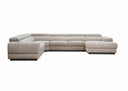 Hugo 6 Seater Corner Chaise with Adjustable Headrests