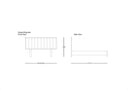 Lilly Bed Frame White
