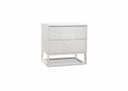 Lilly Bedside Table White