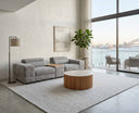 Hugo 2 Seater with Adjustable Headrests & Storage Console