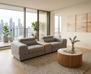 Hugo 2 Seater with Adjustable Headrests & Storage Console