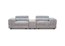 Hugo 2 Seater with Adjustable Headrests & Storage Console