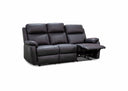 Hunter 3 Seater w 2 Manual Recliners in Leather