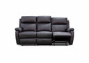 Hunter 3 Seater w 2 Manual Recliners in Leather