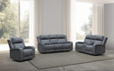 Optical 3 Seater with Dual Motor Electric Recliners In Fabric