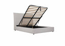 Chloe Upholstered Bed With Gas Lift Storage