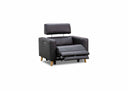 Mayfair Leather Armchair w Electric Recliner