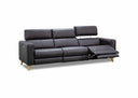 Mayfair Leather 3 Seater w 2 Electric Recliners