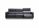 Mayfair Leather 3 Seater w 2 Electric Recliners