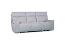 Lotto Fabric 3 Seater w Dual Motor Electric Recliners