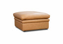 Oregon Leather Ottoman