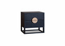 Cleland Bedside Table Black