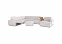 Matteo 6 Seater Corner Chaise with Electric Recliner
