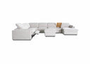 Matteo 6 Seater Corner Chaise with Electric Recliner