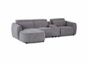 Sloan 3 Seater Chaise with Electric Recliner & Storage Console