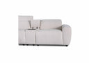 Denmark Fabric 5 Seater Corner w 2 Dual Motor Electric Recliners