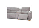 Toronto 5 Seater Corner Chaise with Electric Recliner