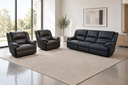 Cleo 3 Piece Suite Includes 4 Manual Recliners