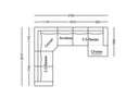 Mirrow v2 6 Seater Modular Corner with Reversible Chaise