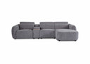 Sloan 3 Seater Chaise with Electric Recliner & Storage Console