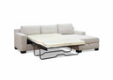Kelsey 3 Seat Storage Chaise LHF & Sofa Bed image 2